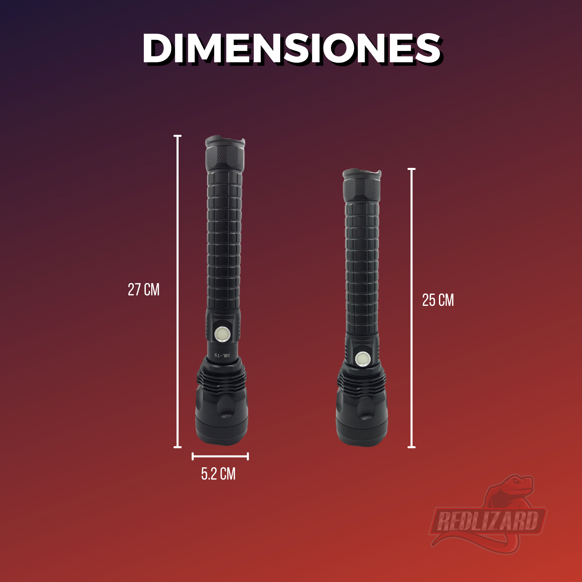 Lampara 5000 Lumenes T9 Mayor Alcance