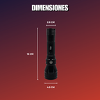 Rechargeable LED Submersible Diving Lamp 50m Depth