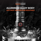 Lampara Recargable 19 Leds Ultra Potente 5 Modos Luz Tactica