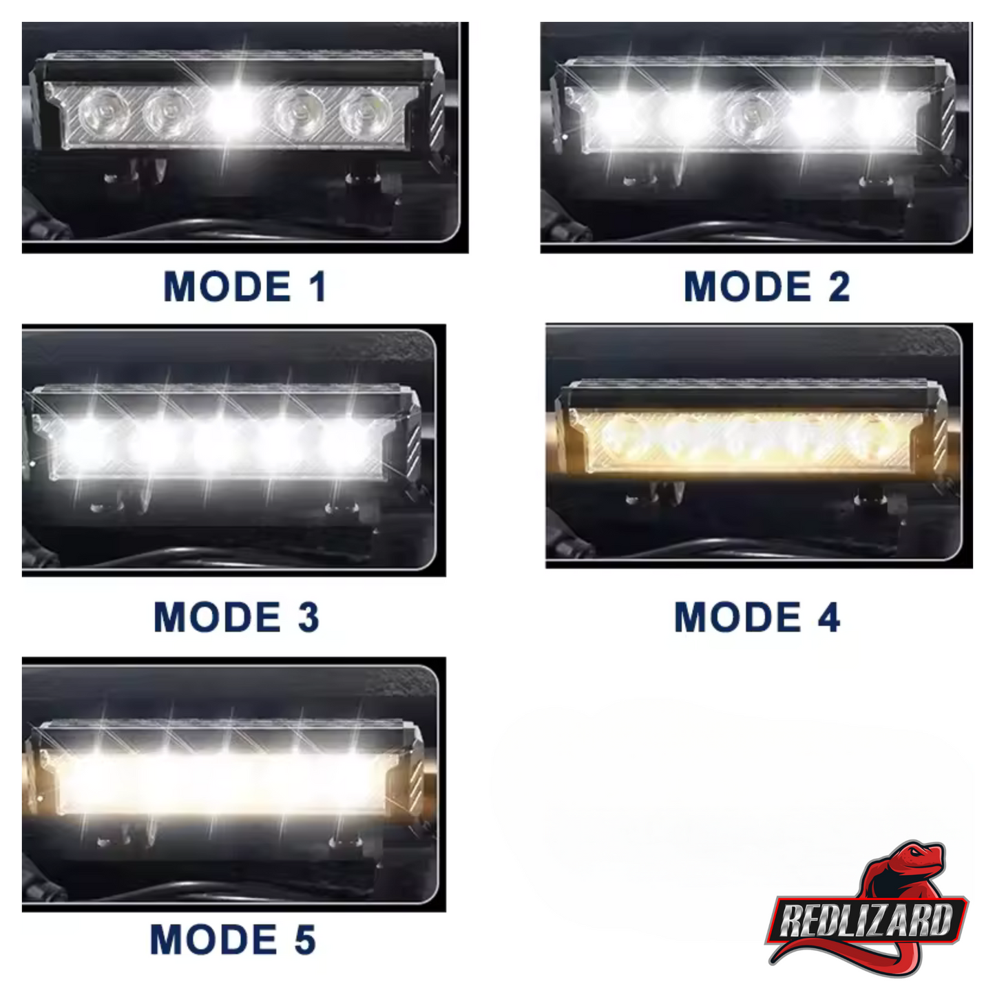 Lampara Para Bicicleta 5 Leds 5 Modos Iluminación Recargable
