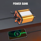 Lampara De Cacería De Luz Amarilla La Bestia Largo Alcance Cabeza Power Bank