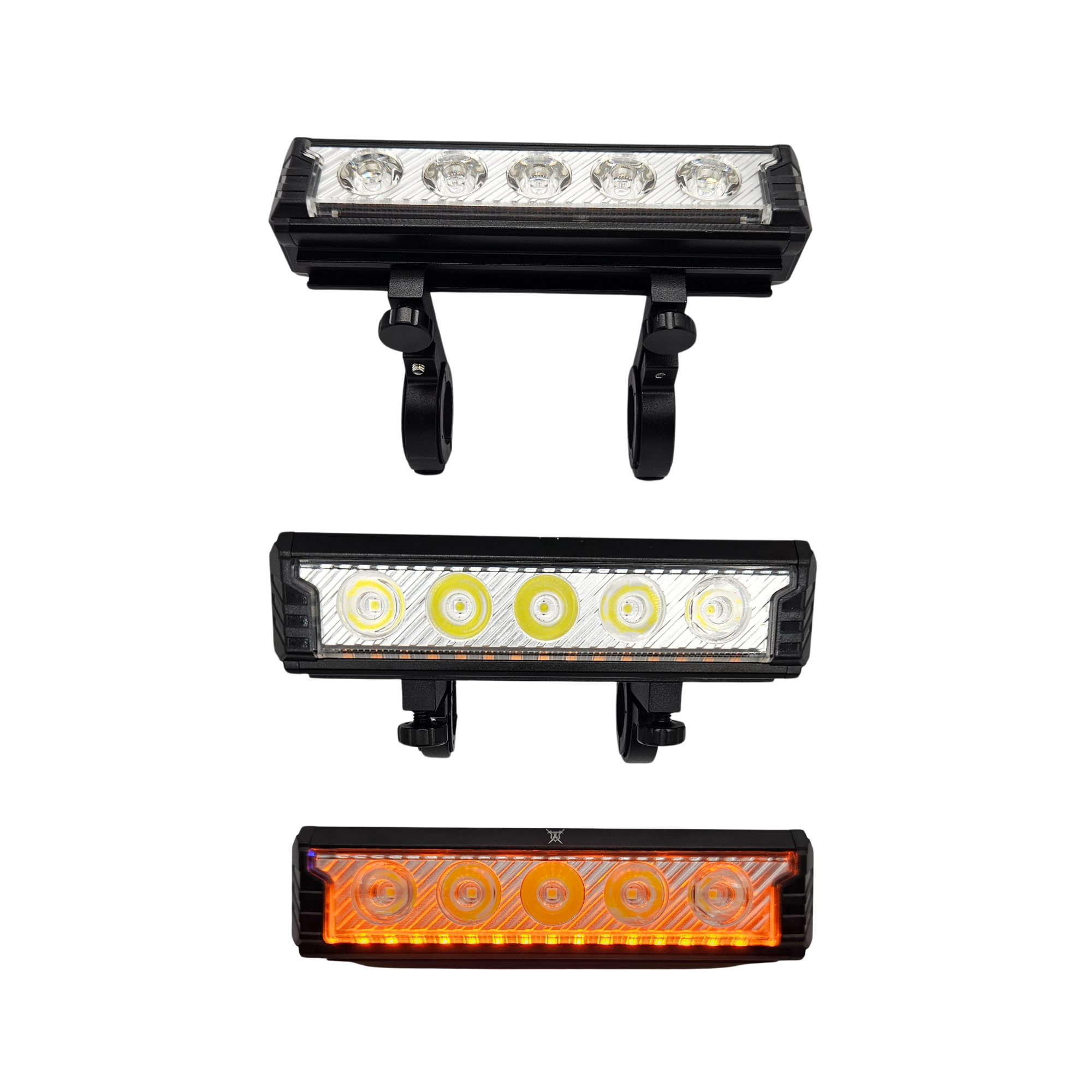 Lampara Para Bicicleta 5 Leds 5 Modos Iluminación Recargable