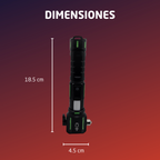 Lampara Policiaca Con Códigos Y Sirena De Emergencia