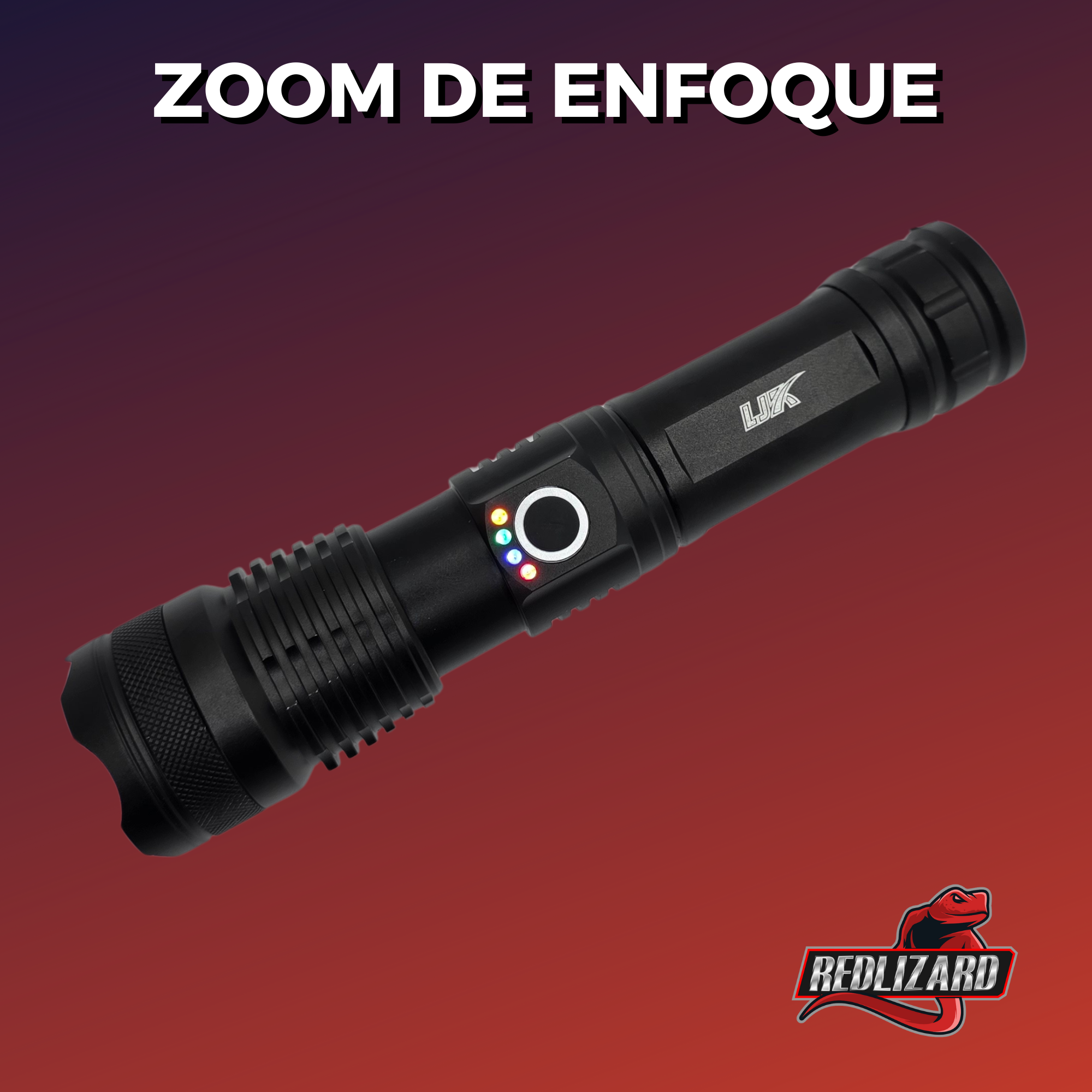 Lampara Recargable Led Potente 5000 Lumens 5 Modos Luz