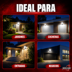 Reflector Led 5000lm Para Exterior 50w C/sensor De Movimento