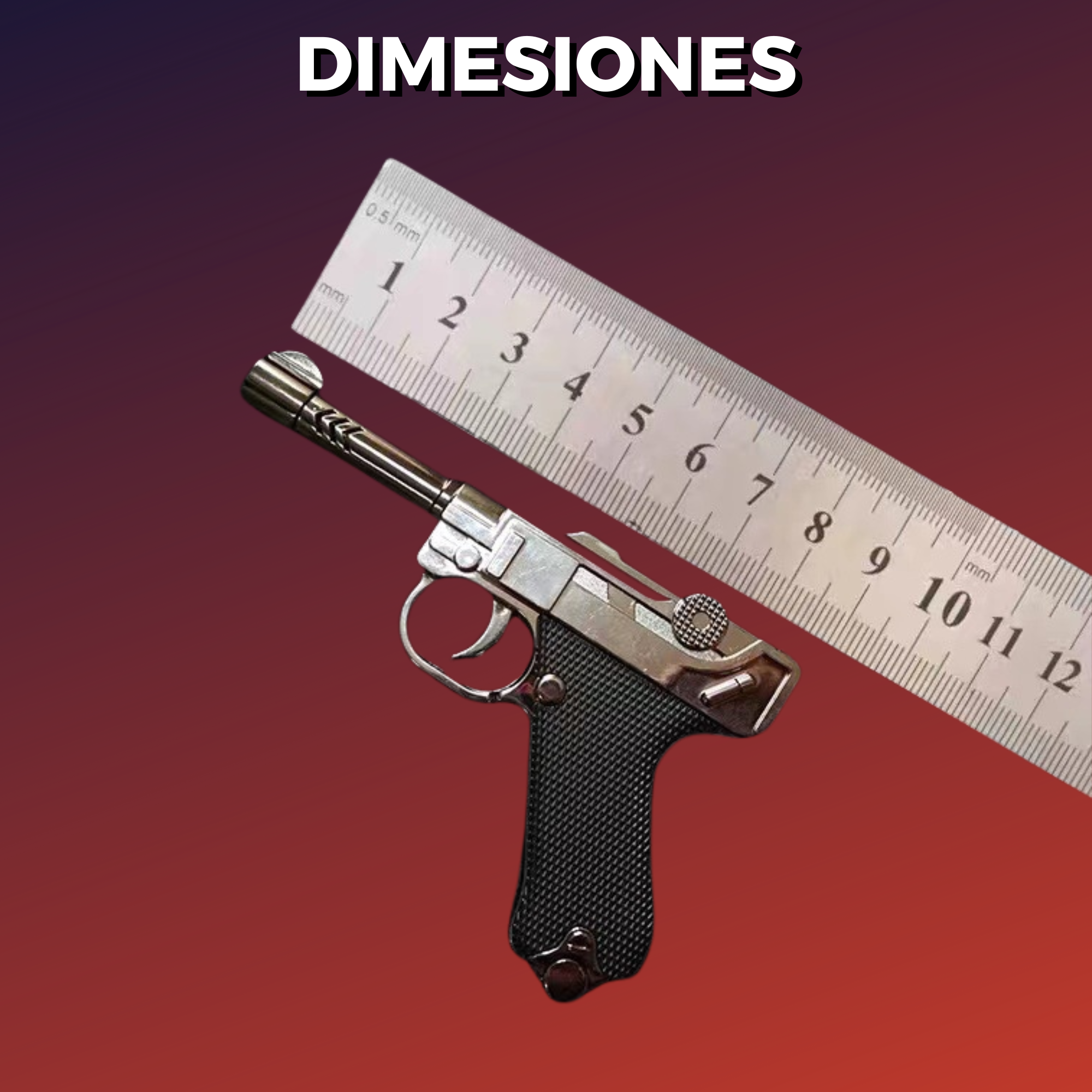 Encendedor De Pistola Recargable Con Flama De Soplete