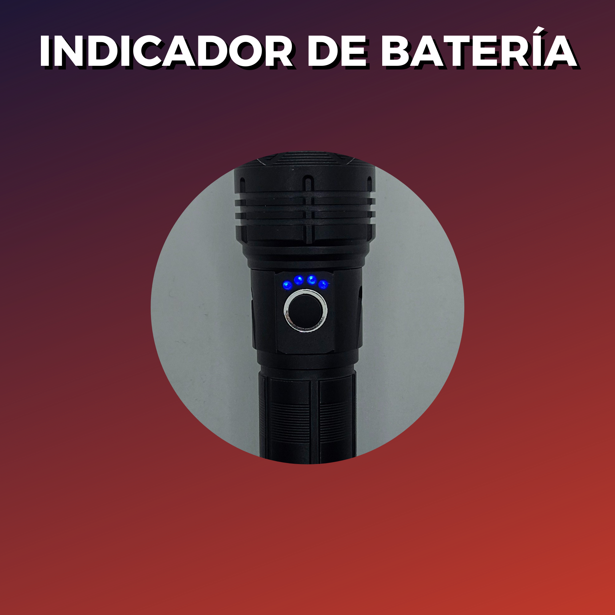 Lampara Tactica Recargable Doble Laserled T180 20000 Lumenes