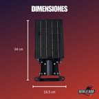 Lampara Solar Suburbana Alumbrado Residencial Tubo O Pared