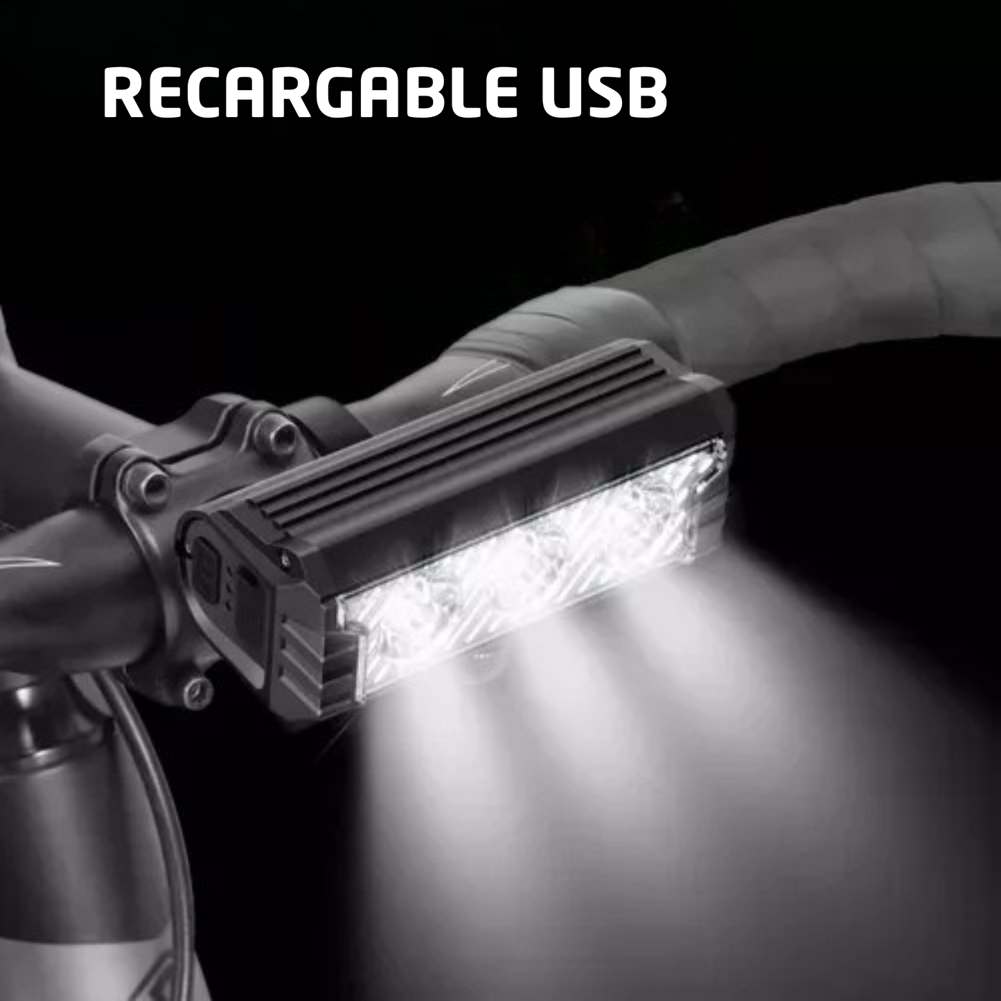 Lampara Bicicleta Frontal Recargable Led Ultra Potente