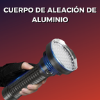 Lampara Tactica Recargable De 55 Leds Potente 50000 Lumenes