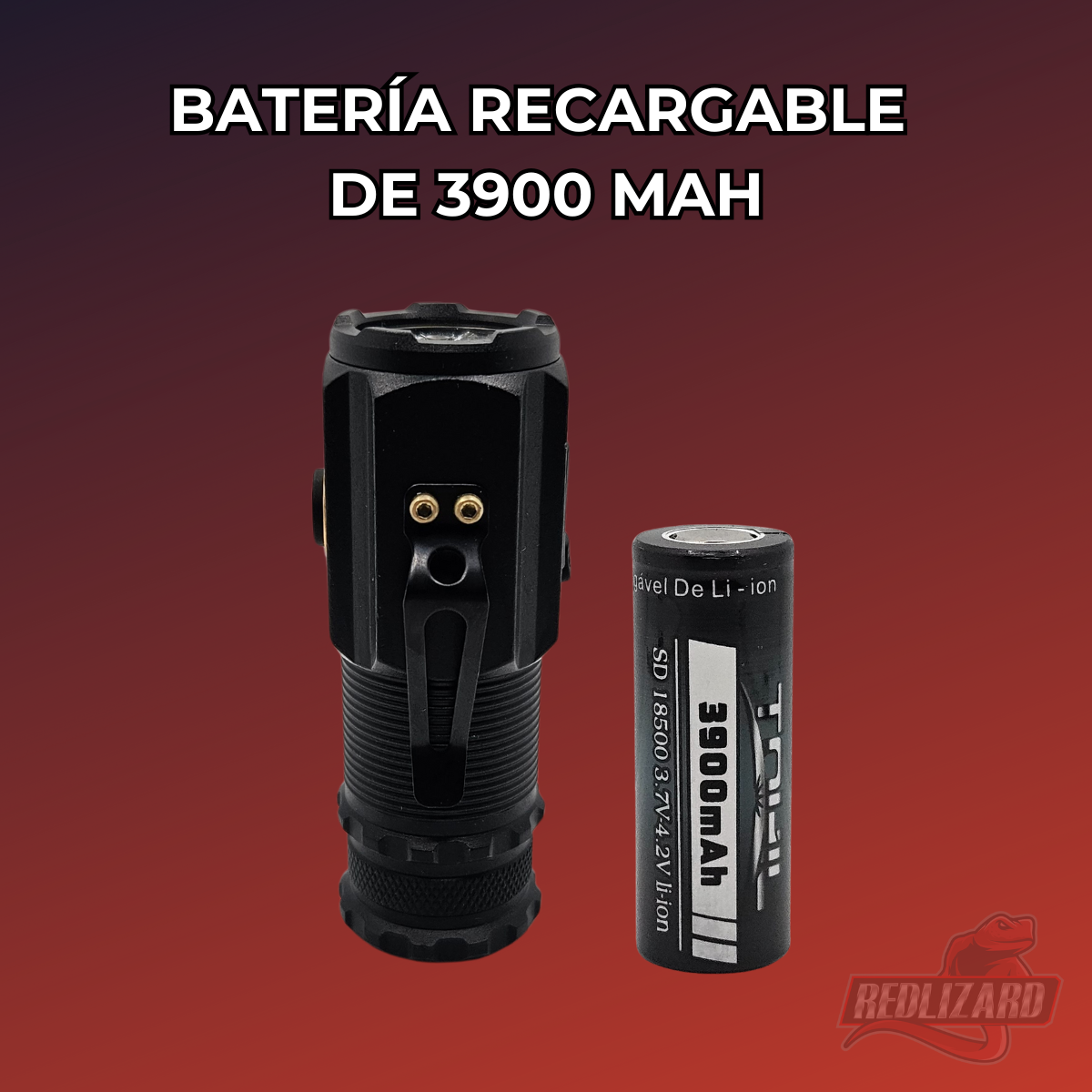 Lampara Tactica Ultrapotente 3 Leds Recargable 10000 Lumenes AL-129