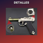 Encendedor De Pistola Recargable Con Flama De Soplete