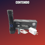 Lampara Tactica Ultra Potente Led Xml T9 10000 Lumenes