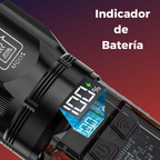 Lampara Tactica Solar Modo Torreta De Policia Power Bank X46