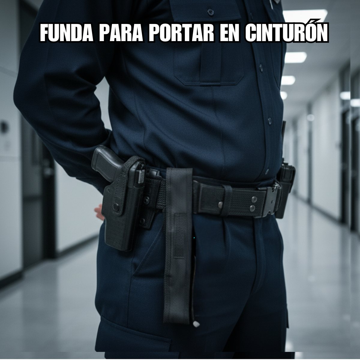 Baston Retractil 40cm Automático Seguridad Guardia Defensa