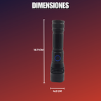 Lampara Tactica Ultra Potente Led Xml T9 10000 Lumenes