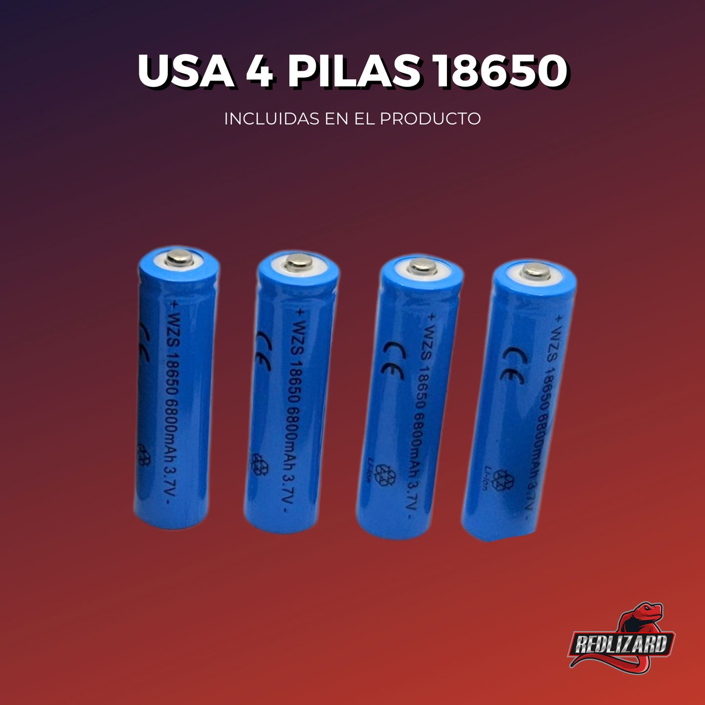 Lampara Tactica Ultra Potente 30,000 Lumenes Laser Led