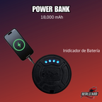 Lampara Táctica Ultra Potente 30,000 Lúmenes Power Bank