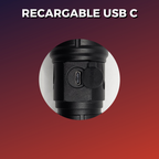 Lampara Tactica Recargable Doble Laserled T180 20000 Lumenes