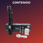 Lampara Táctica Ultra Potente T9-100 20000 Lúmenes Con Zoom