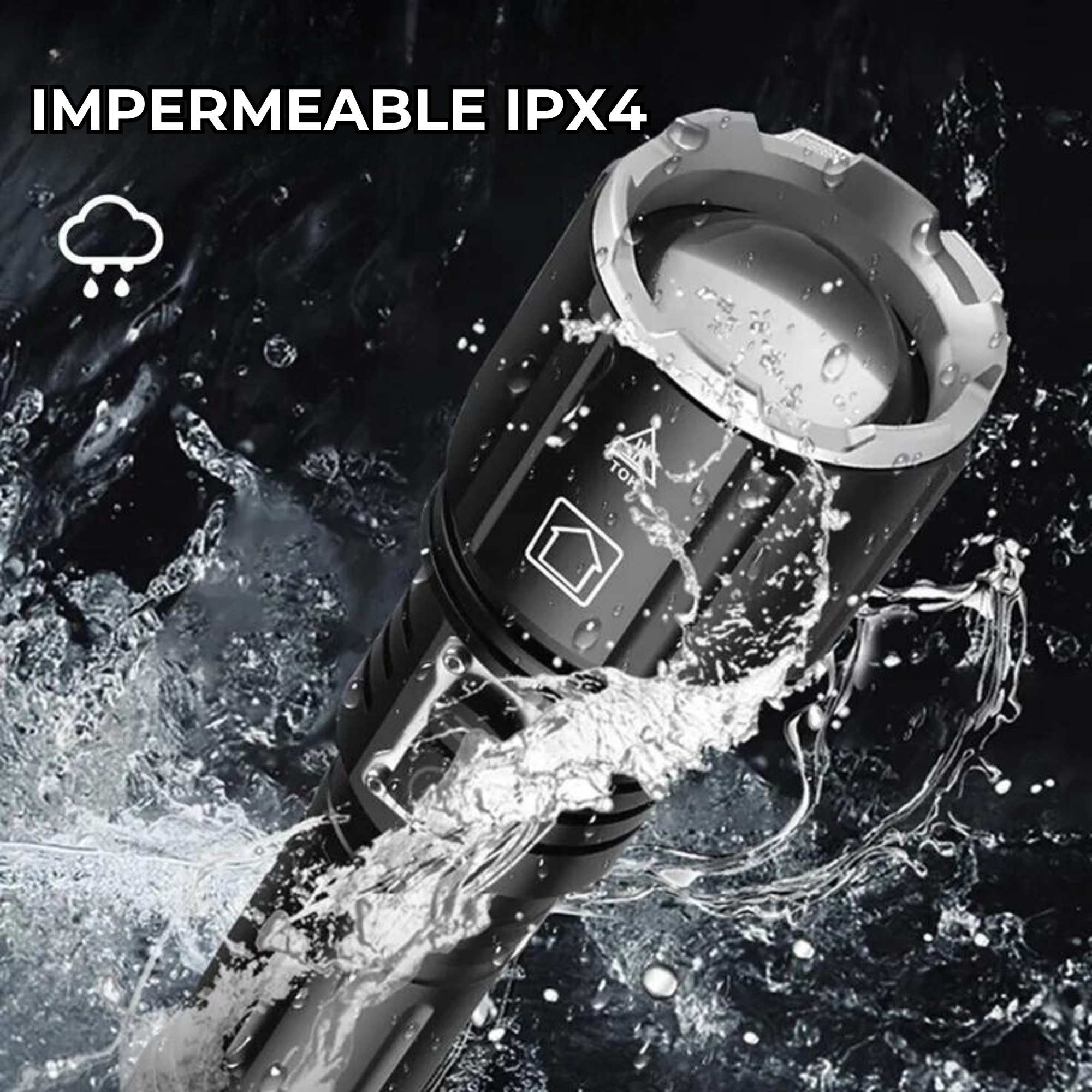 Lampara Recargable Ultra Potente 30,000 Lumenes