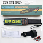 Detector Metales De Mano Recargable Usb C Scanner Seguridad