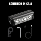 Lampara Bicicleta Frontal Recargable Led Ultra Potente