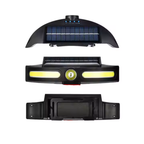 Lampara Solar De Cabeza Recargable Led Cob Y Zoom Usb C