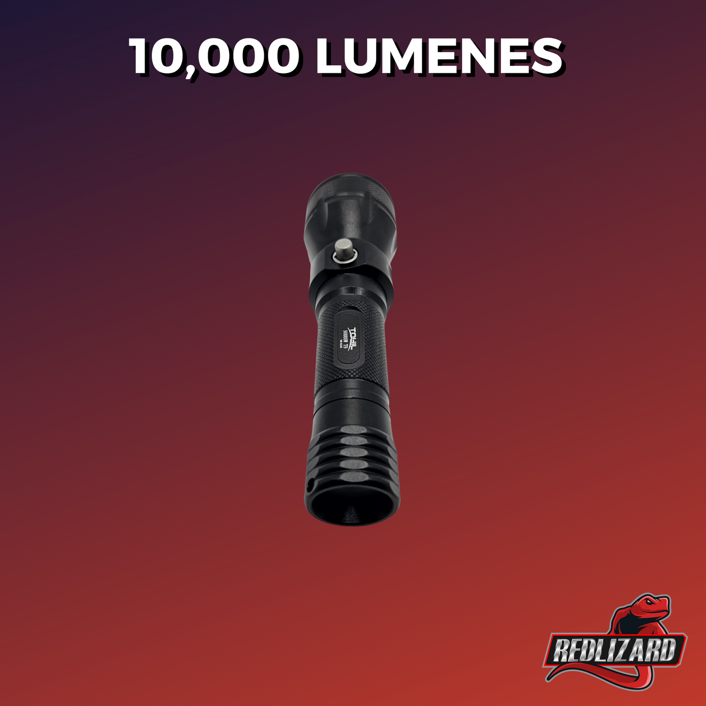 Lampara Recargable Led Sumergible Buceo 50m Profundidad