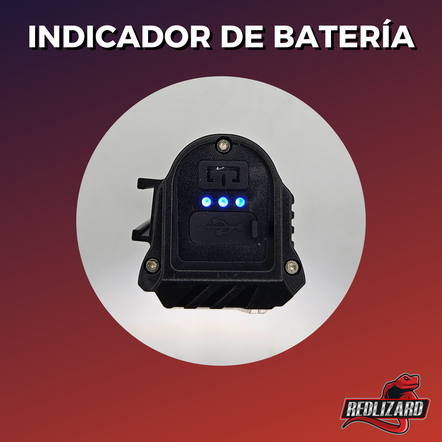 Lampara Para Bicicleta 5 Leds 5 Modos Iluminación Recargable