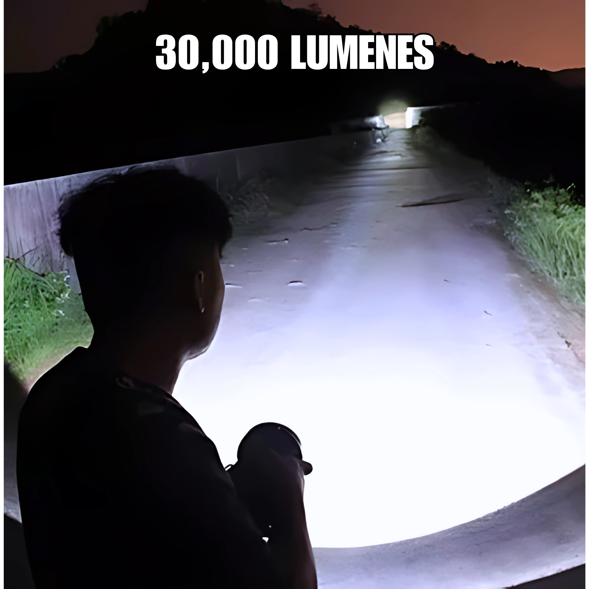 Lampara De Cacería La Bestia Largo Alcance Cabeza Power Bank