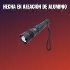 Lampara Tactica Ultra Potente Led Xml T9 10000 Lumenes