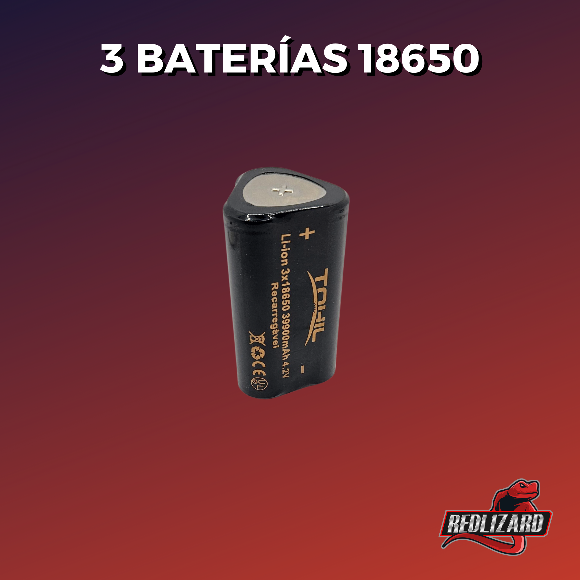 Lampara Tactica Ultra Potente Recargable 4 Leds Power Bank