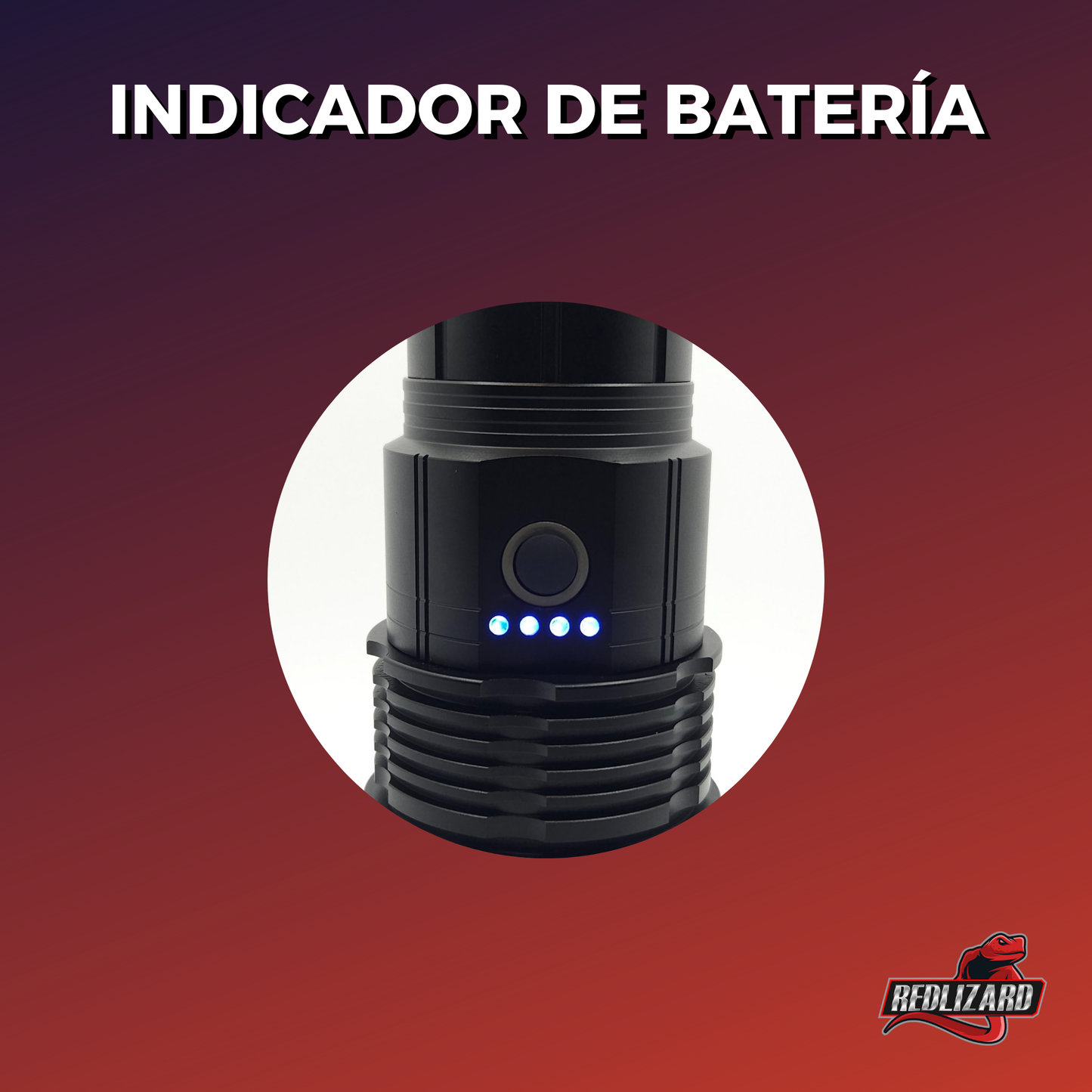 Lampara Tactica Ultra Potente 30,000 Lumenes Laser Led